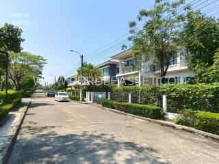 View of residential street with modern houses