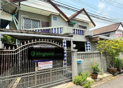 Front view of a residential house