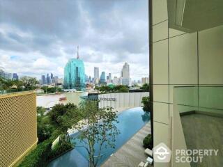 1-BR Condo at Magnolias Waterfront Residences near BTS Saphan Taksin