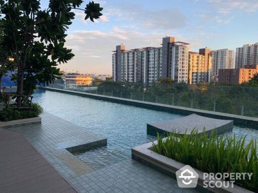 1-BR Condo at Whizdom Connect Sukhumvit near BTS Punnawithi