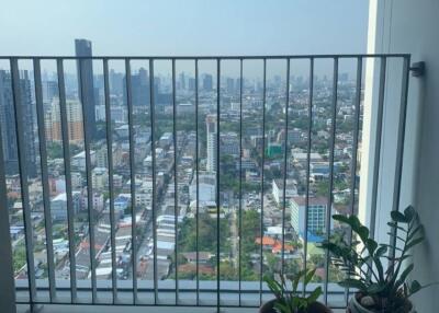 1-BR Condo at Whizdom Connect Sukhumvit near BTS Punnawithi