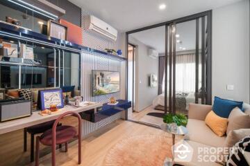 1-BR Condo at Life Rama 4 - Asoke near MRT Queen Sirikit National Convention Centre