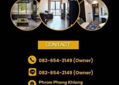 1-BR Condo at Ashton Asoke near MRT Sukhumvit