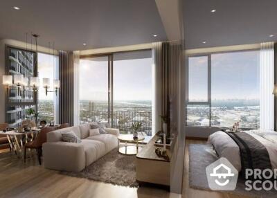 2-BR Condo at Skyrise Avenue Sukhumvit 64 near BTS Punnawithi