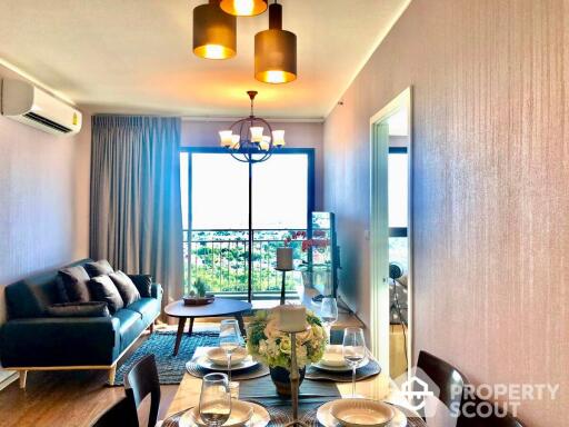 2-BR Condo at U Delight Residence Riverfront Rama 3 in Bang Phong Phang