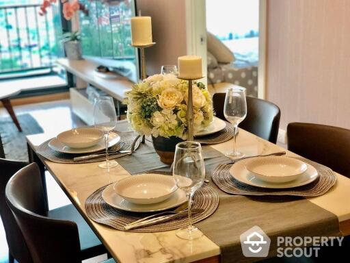 2-BR Condo at U Delight Residence Riverfront Rama 3 in Bang Phong Phang