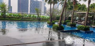 1-BR Condo at The Address Asoke near ARL Makkasan