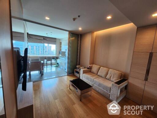 1-BR Condo at The Address Asoke near ARL Makkasan