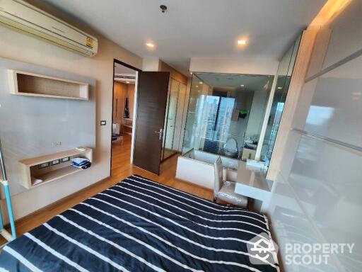 1-BR Condo at The Address Asoke near ARL Makkasan