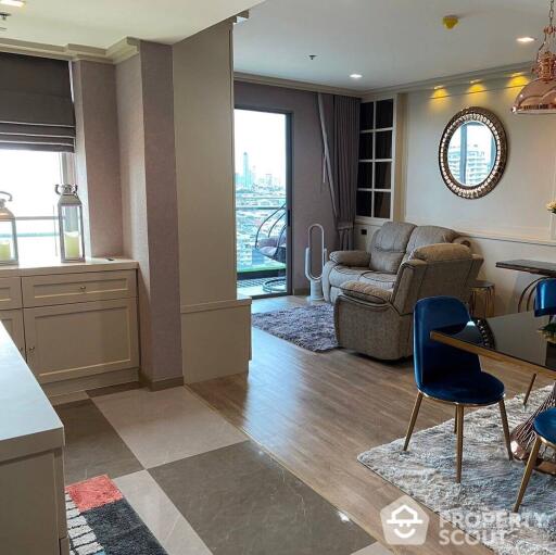 2-BR Condo at Star View close to Phra Ram 3