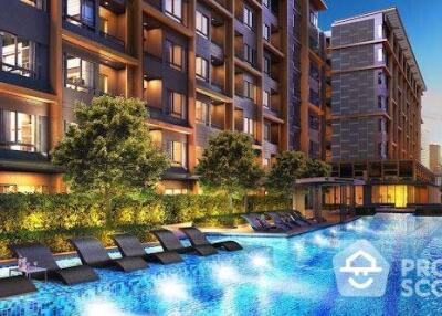 2-BR Condo at Metro Luxe Ratchada near MRT Huai Khwang