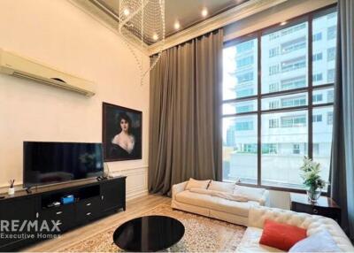 Luxurious 3-BR Condo near BTS Phrom Phong, 14 mins walk, Khlong Toei, Bangkok