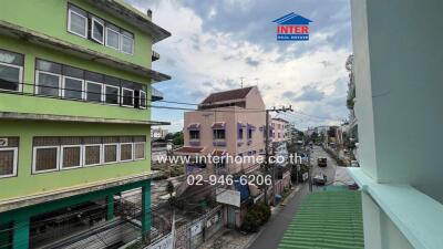 View of surrounding neighborhood from a balcony