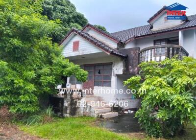 Exterior view of a residential property