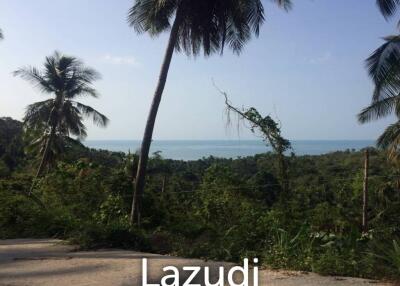 Stunning Freehold Land with Ocean View in Maret Ko Samui