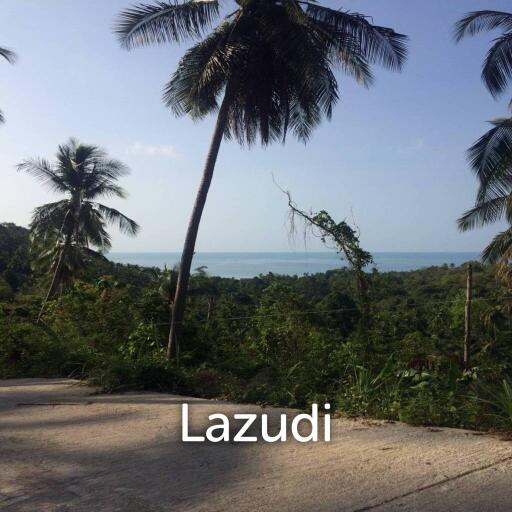 Stunning Freehold Land with Ocean View in Maret Ko Samui