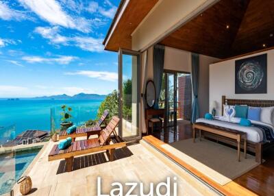 Luxurious modern 5-Bedroom Balinese-style Villa Bang Po, Ko Samui