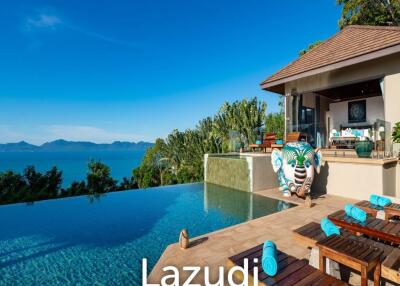 Luxurious modern 5-Bedroom Balinese-style Villa Bang Po, Ko Samui