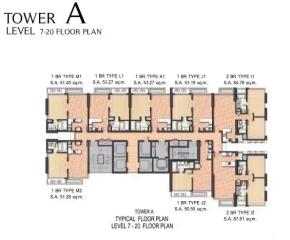 Aguston Sukhumvit 22 Two bedroom condo for sale