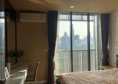 For Sale with Tenant Condominium A Space I.D. Asoke-Ratchada  33 sq.m, 1 bedroom