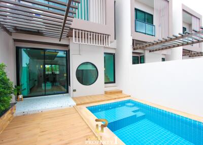 Ready to Move In Townhouse Pool Villa for Sale in Bang Sare Sattahip