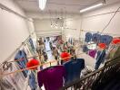 Clothing store interior