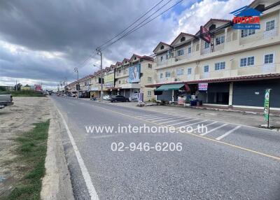 Street with buildings on both sides