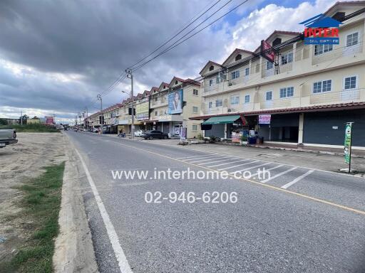 Street with buildings on both sides