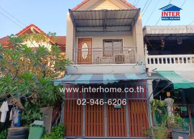 Front exterior view of a two-story house