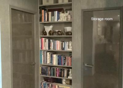 Storage Room with Bookshelf