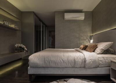 modern bedroom with minimalist design