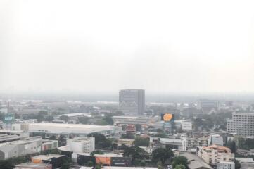 Skyline view of city with buildings