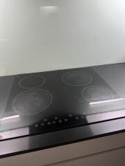 Modern kitchen stovetop