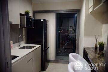 1-BR Condo at Whizdom Connect Sukhumvit near BTS Punnawithi