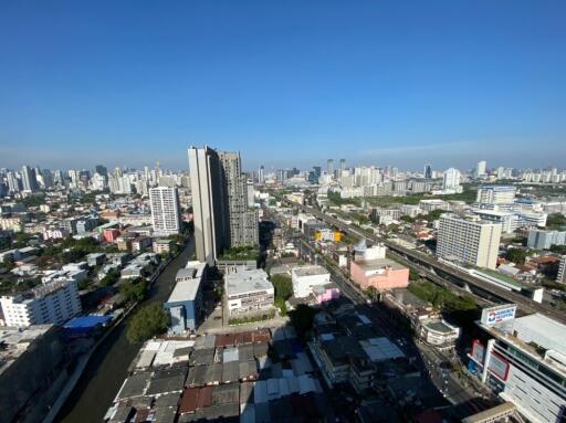 View of the city buildings and infrastructure