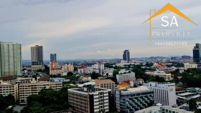 High-rise buildings in urban cityscape