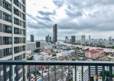 RHYTHM Sathorn BTS SAPHAN TAKSIN 1 Bed 1 Bath  C2408310322