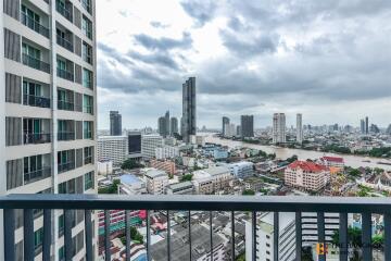 RHYTHM Sathorn BTS SAPHAN TAKSIN 1 Bed 1 Bath  C2408310322