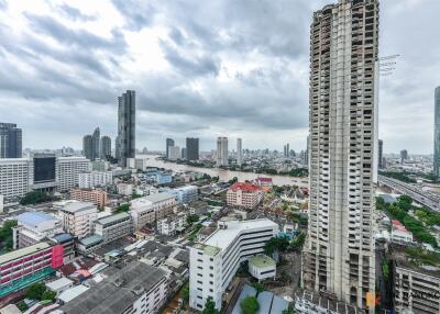 RHYTHM Sathorn BTS SAPHAN TAKSIN 1 Bed 1 Bath  C2408310322