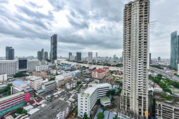 RHYTHM Sathorn BTS SAPHAN TAKSIN 1 Bed 1 Bath  C2408310322