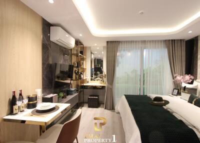 Pristine Park 3 Jomtien Studio Condo in Pattaya for Sale City View