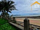 Beachfront with view of sea and skyline