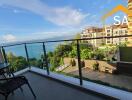 Balcony with sea view