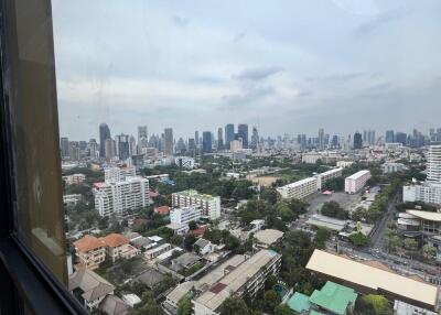 View of cityscape from a high-rise building