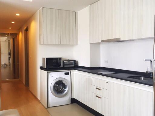 Modern kitchen with integrated appliances