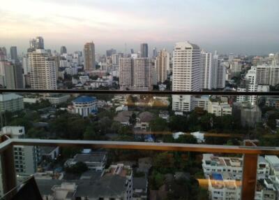 Skyline view from the balcony