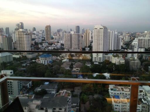 Skyline view from the balcony