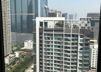 High-rise buildings with cityscape view