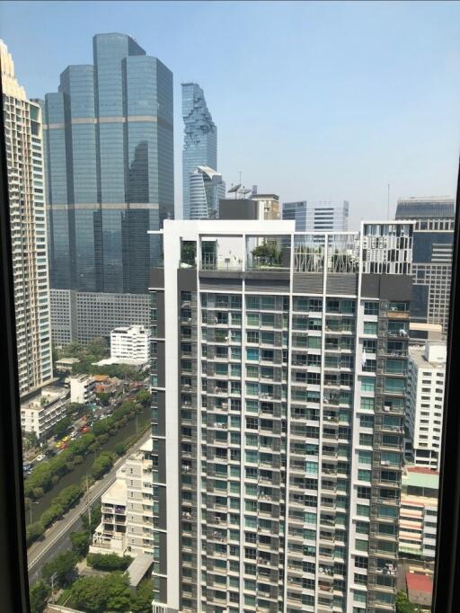 High-rise buildings with cityscape view