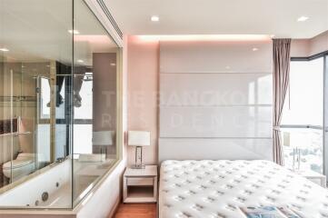 Modern bedroom with en-suite bathroom